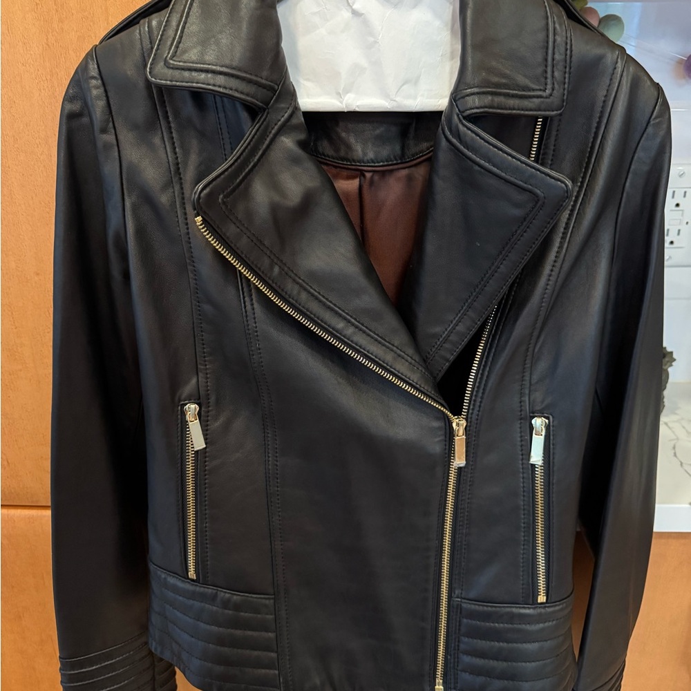 Genuine Black Leather Jacket
